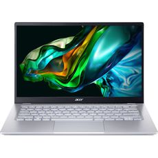 Acer Swift Go 14 SFG14-41-R2U2 (AMD Ryzen 5 7530U, 16Gb, SSD 512Gb, AMD Radeon, 14", IPS FHD 1920x1080, Windows 11 Home) Silver (NX.KG3CD.003) ()