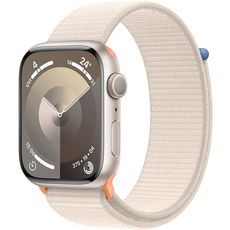 Apple Watch Series 9 45mm Aluminum Starlight Sport Loop