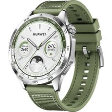 HUAWEI Watch GT 4 46mm (55020BGY) Green Woven Strap ()