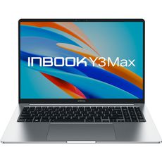 Infinix Inbook Y3 MAX YL613 (Intel Core i3 1215U 1200MHz, 16", 1920x1200, 8GB, 512GB SSD, Intel UHD Graphics, DOS) Silver (71008301568) ()
