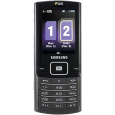 Samsung D780 Duos Dark Silver