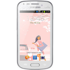 Samsung Galaxy S Duos S7562 La Fleur White
