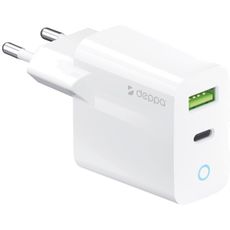    Deppa 20W USB+Type-C PD Wall charger 