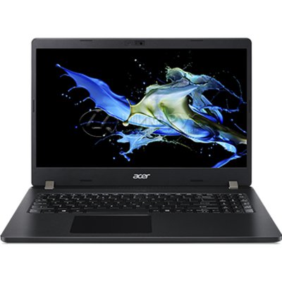 Acer TravelMate P2 TMP215-52-32WA (Intel Core i3 10110U 2100MHz/15.6/1920x1080/4GB/256GB SSD/DVD /Intel UHD Graphics/Wi-Fi/Bluetooth/Linux) Black (NX.VLLER.00M) - 