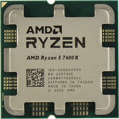 AMD Ryzen 5 7600X AM5 32, Oem (100-000000593) (EAC) - 