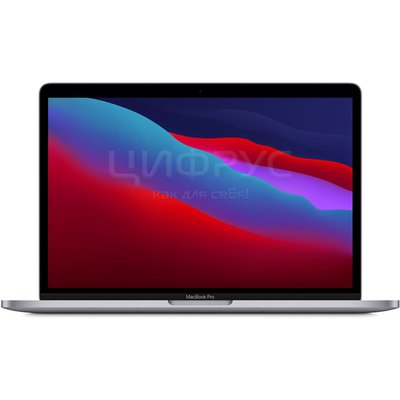 Apple MacBook Pro 13 2020 (Apple M1, RAM 16Gb, SSD 1Tb, Apple graphics 8-core, MacOS) Grey (Z11B000EN) - 