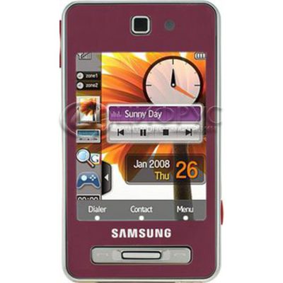 Samsung F480 Red - 