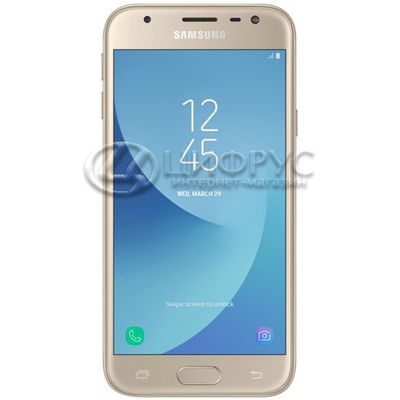 Samsung Galaxy J3 (2017) SM-J330F/DS 16Gb Dual LTE Gold - 