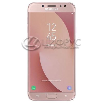 Samsung Galaxy J7 (2017) SM-J730F/DS 16Gb Pink () - 