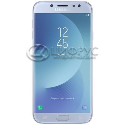 Samsung Galaxy J7 (2017) SM-J730F/DS 16Gb Blue () - 