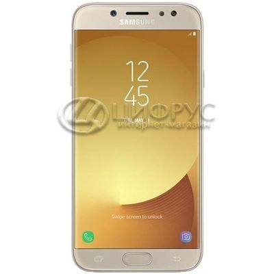 Samsung Galaxy J7 (2017) SM-J730F/DS 16Gb Gold () - 