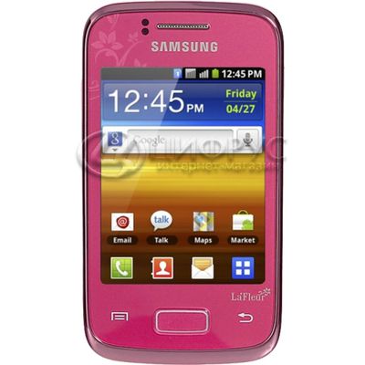 Samsung Galaxy Y Duos S6102 Romantic Pink La Fleur - 