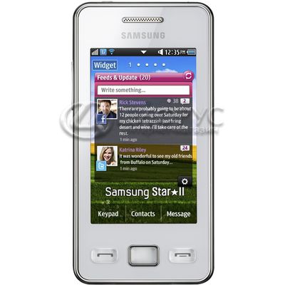 Samsung S5260 Star II Ceramic White - 