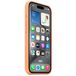 - iPhone 15Pro 6.1 MagSafe Silicone Case Orange Sorbet - 