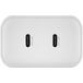   uBear 45W 2 ports Type-C Wall charger Motion  - 