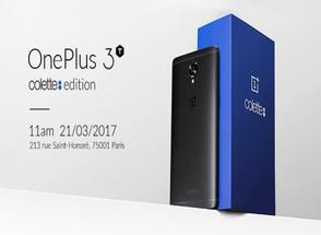     OnePlus (  OnePlus 3T Colette Edition).